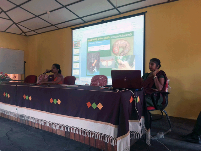 Awareness Program for field Officers on repression “Sena Dalambuwa”.
