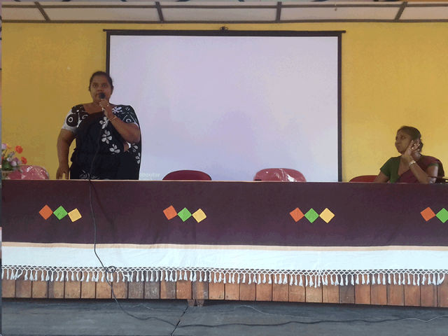 Awareness Program for field Officers on repression “Sena Dalambuwa”.