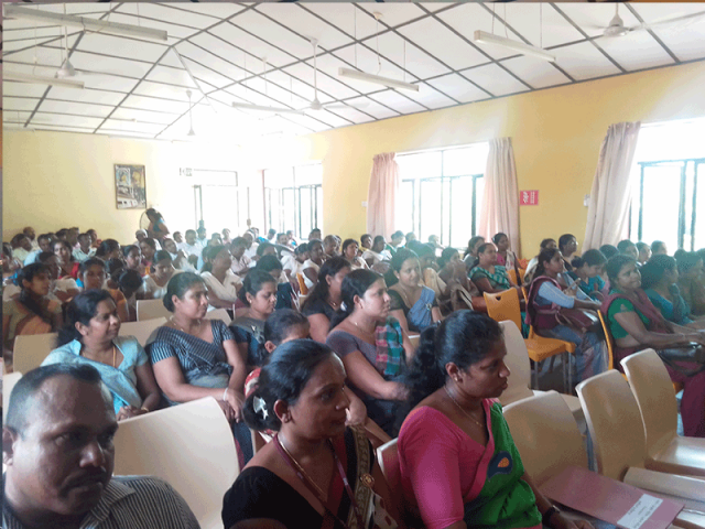 Awareness Program for field Officers on repression “Sena Dalambuwa”.