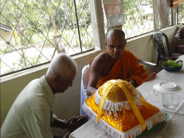 Dhamma sermon conducted by The Social Services Division and the Kidney Patients’ Welfare Society.